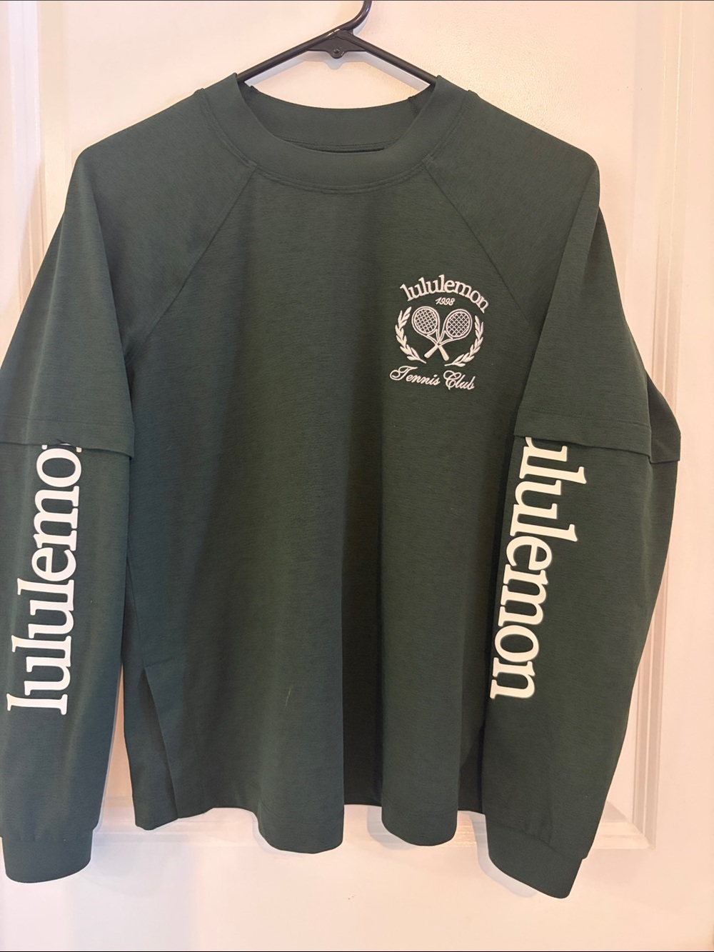 lululemon athletica Kids Forest Green Tennis Club Sweatshirt